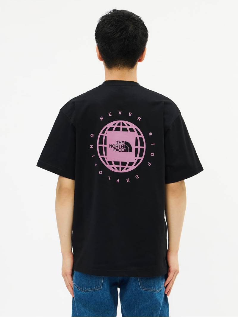 THE NORTH FACE 【公式】ショートスリーブジオスクエアロゴティー(ユニセックス) ザ・ノース・フェイス トップス カットソー・Tシャツ ブラック ホワイト【送料無料】