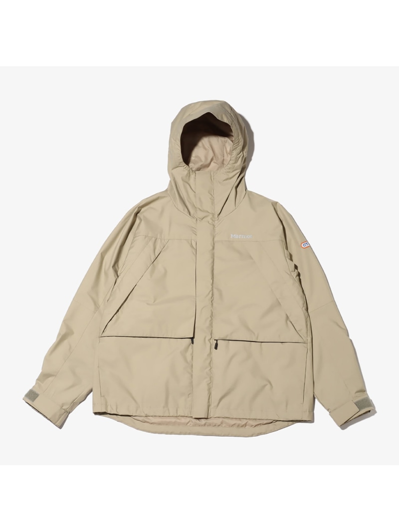 atmos Marmot * atmos Mountain Parka BEIGE アトモス トップス パーカー・フーディー ベージュ【送料無料】| Fashion Men