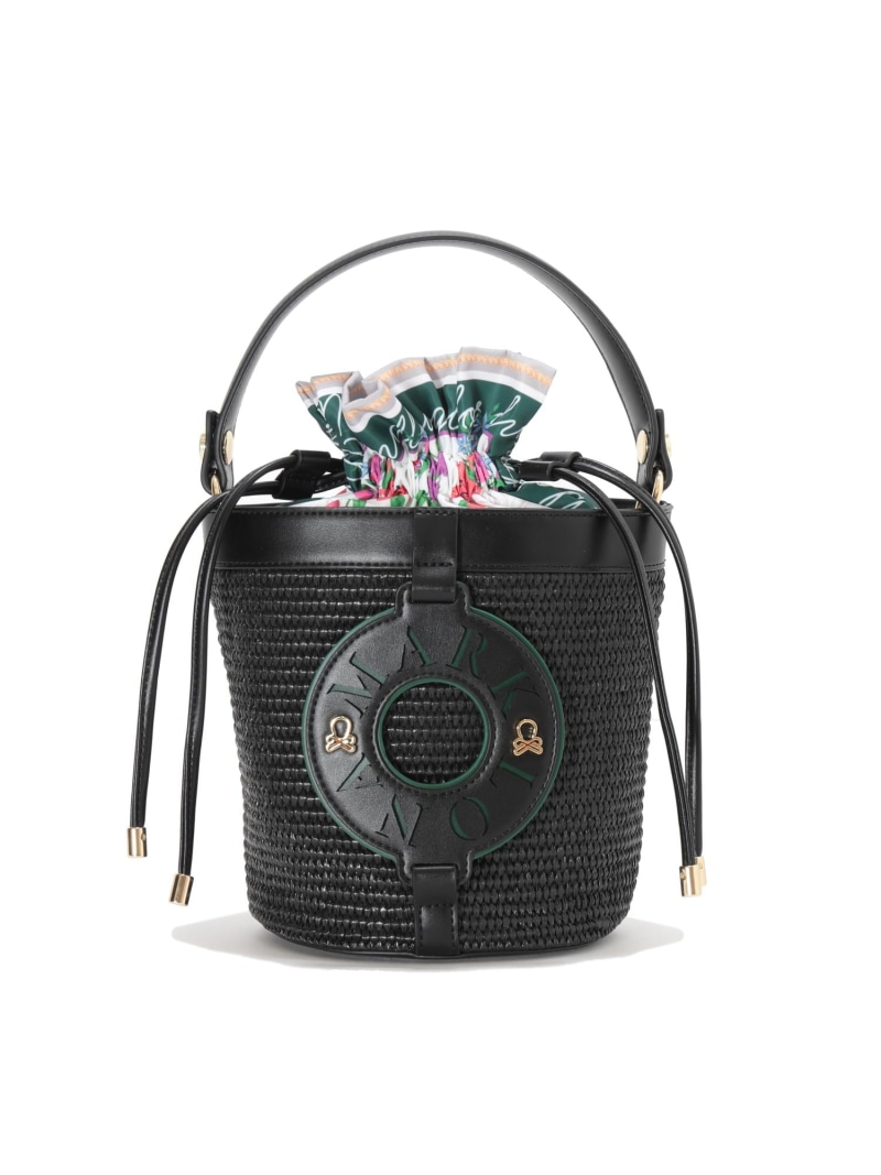 MARK \u0026 LONA Mirage 2Way Bucket Bag マークアンドロナ 御徒面子 かご御徒面子 黒いこと 白いこと【貨物輸送無料】