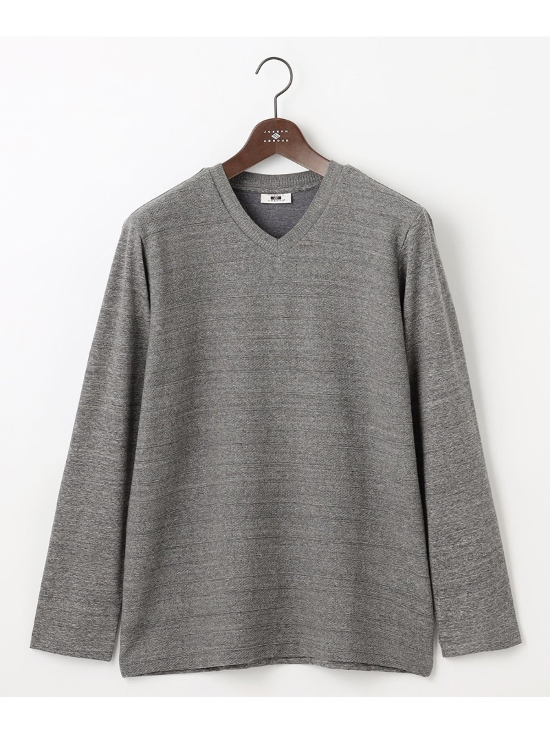 【SALE/30%OFF】JOSEPH ABBOUD 【キングサイズ・オーガニックコットン使用/サスティナブル】JOE COTTON リンクス Tシャツ ジョセフアブード トップス カットソー・Tシャツ グレー ネイビー ホワイト【RBA_E】【送料無料】| Fashion Men
