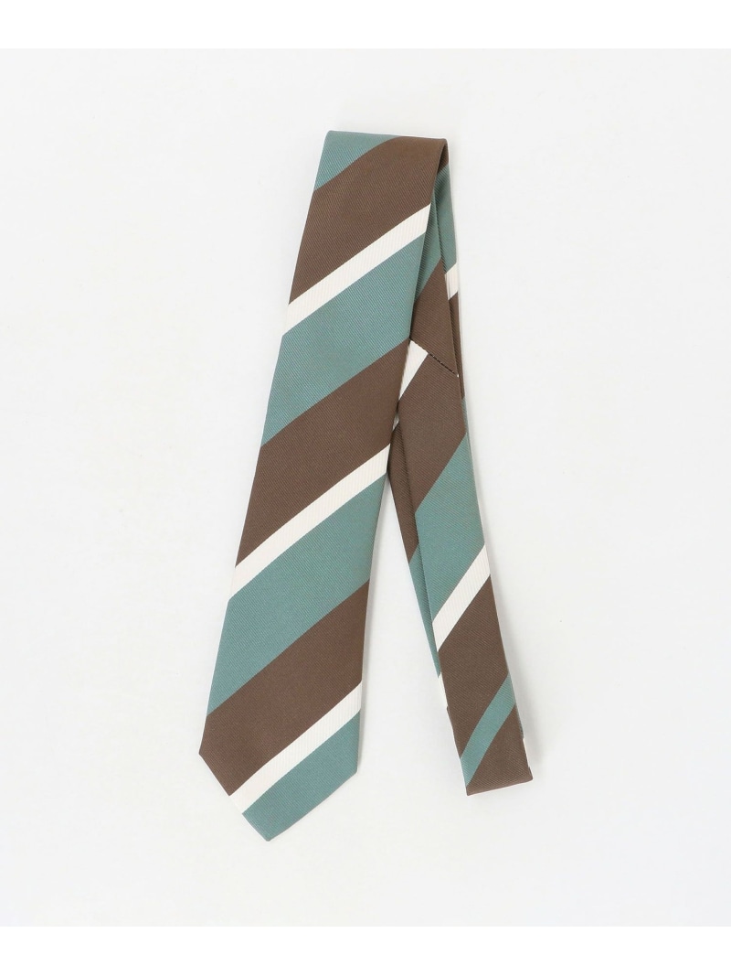 UNITED ARROWS green label relaxing ＜ALTEA＞8.0cm ストライプ4 ネクタイ ユナイテッドアローズ グリーンレーベルリラクシング スーツ・フォーマル ネクタイ・蝶ネクタイ グリーン【送料無料】
