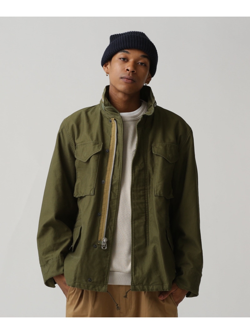 AVIREX M-65 FIELD JACKET HERITAGE アヴィレックス ジャケット・アウター ブルゾン・ジャンパー グリーン【送料無料】｜ Fashion Men