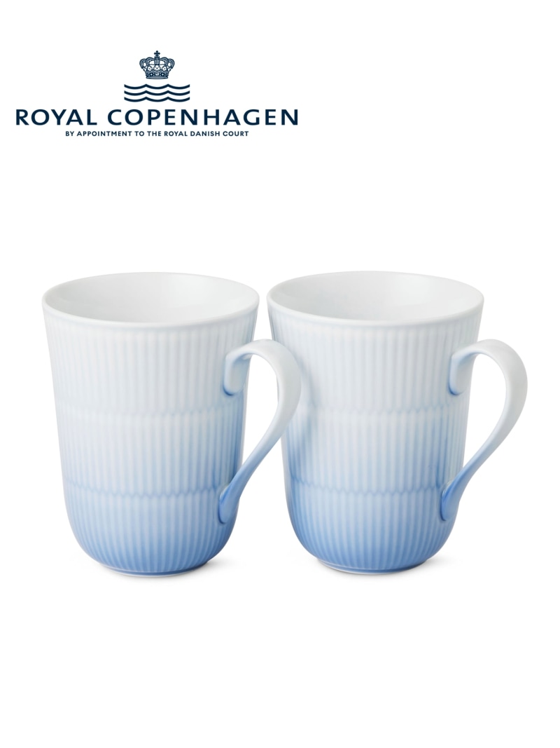 Royal Copenhagen [公式] ロイヤルコペンハーゲン アイリス マグペア ブルー ロイヤル コペンハーゲン 食器・調理器具・キッチン用品 グラス・マグカップ・タンブラー グリーン ブルー【先行予約】*【送料無料】
