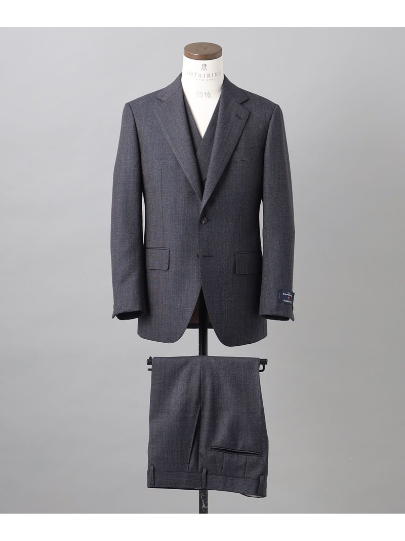 【SALE／20%OFF】GOTAIRIKU 【Ermenegildo Zegna】ISLAND FLEECE 3天下太平背広 ゴタイリク 背広・フォーマル セットアップ背広 米国海軍【RBA_E】【貨物輸送無料】