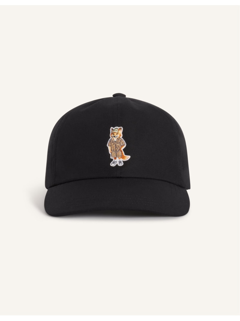 【SALE／35%OFF】Maison Kitsune Maison Kitsune/(U)DRESSED FOX CAP メゾン キツネ 帽子 キャップ ブラック【RBA_E】【送料無料】｜ Fashion Men
