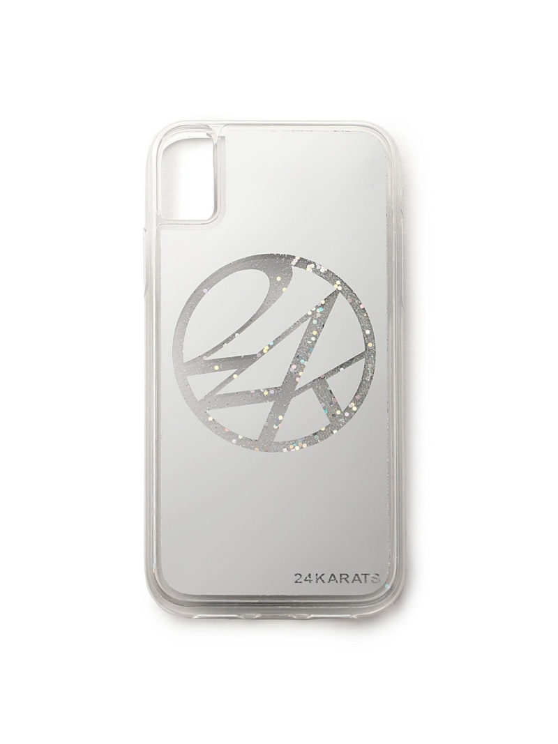 楽天市場 24karats 24karats U Multi Glitter Iphone Case バーチカルガレージ ファッショングッズ 携帯 ケース アクセサリー シルバー Rakuten Fashion Men