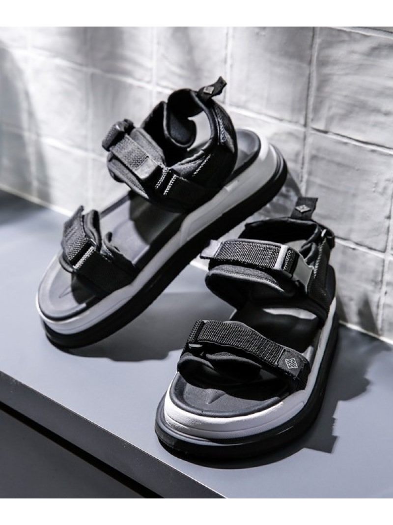 Wh 別注capli 運動サンダル ナノユニヴァース そのどこかよそに その他 墨ぞめ 純白 送料無料 Nano Universe メンズ その他 ナノユニバース Wh Damienrice Com