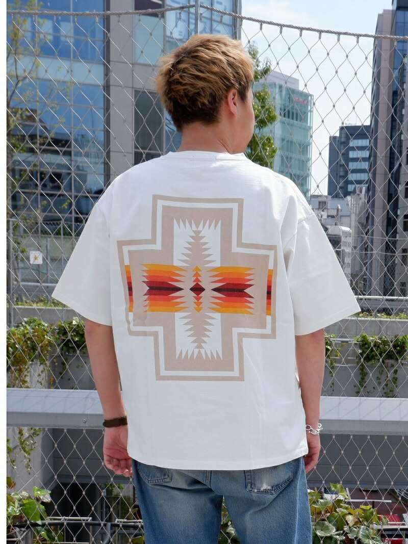 Beaver Pendleton ペンドルトン Back Print Tee Tシャツ ユニセックス 1475 5000 ビーバー カットソー Tシャツ ホワイト ブラック 送料無料 Andapt Com