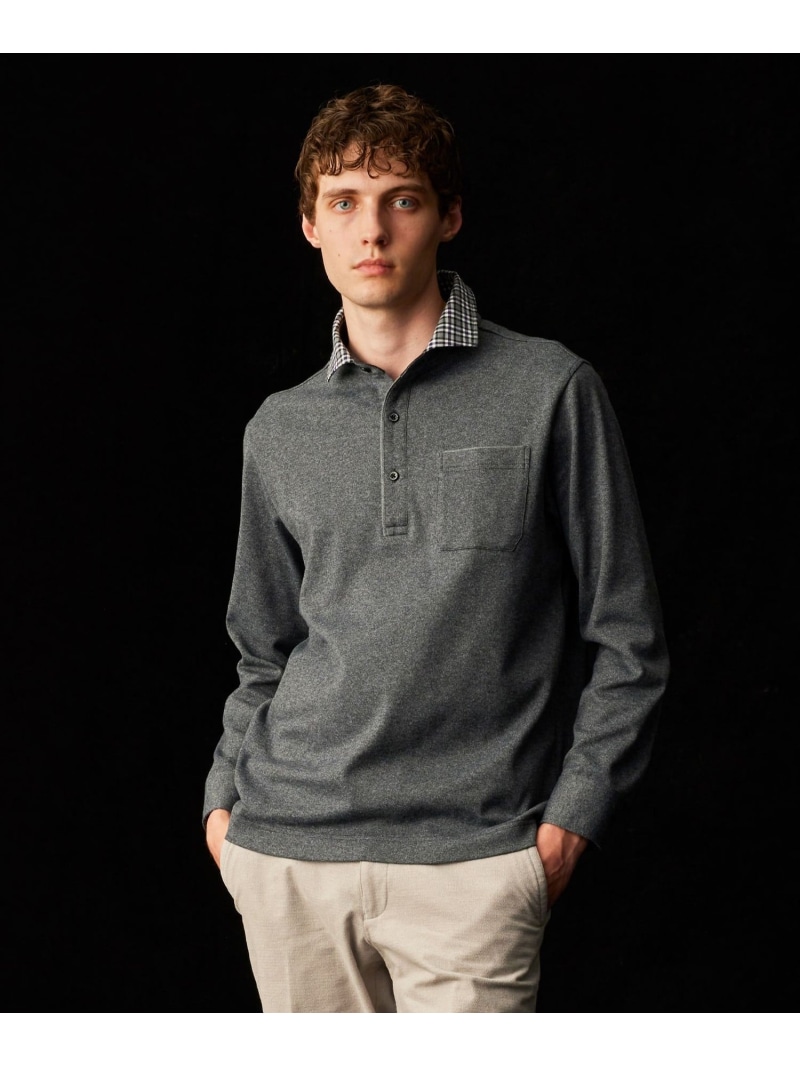 【SALE／30%OFF】JOSEPH ABBOUD 【保温性/微起毛/ジャパンファブリック】ウィンターダディー スポーツシャツ ジョセフアブード トップス スポーツシャツ カーキ緑であること 薄墨色 青み 赤いこと 米国海軍【RBA_E】【貨物輸送無料】