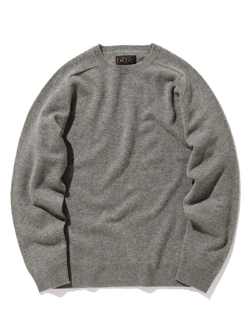 数量限定 長袖ニット ニット メン ビームス クルーネックニット 9ゲージ Plus Beams Men Beams ベージュ ネイビー 送料無料 イエロー レッド Bv4745 Bronze Qa