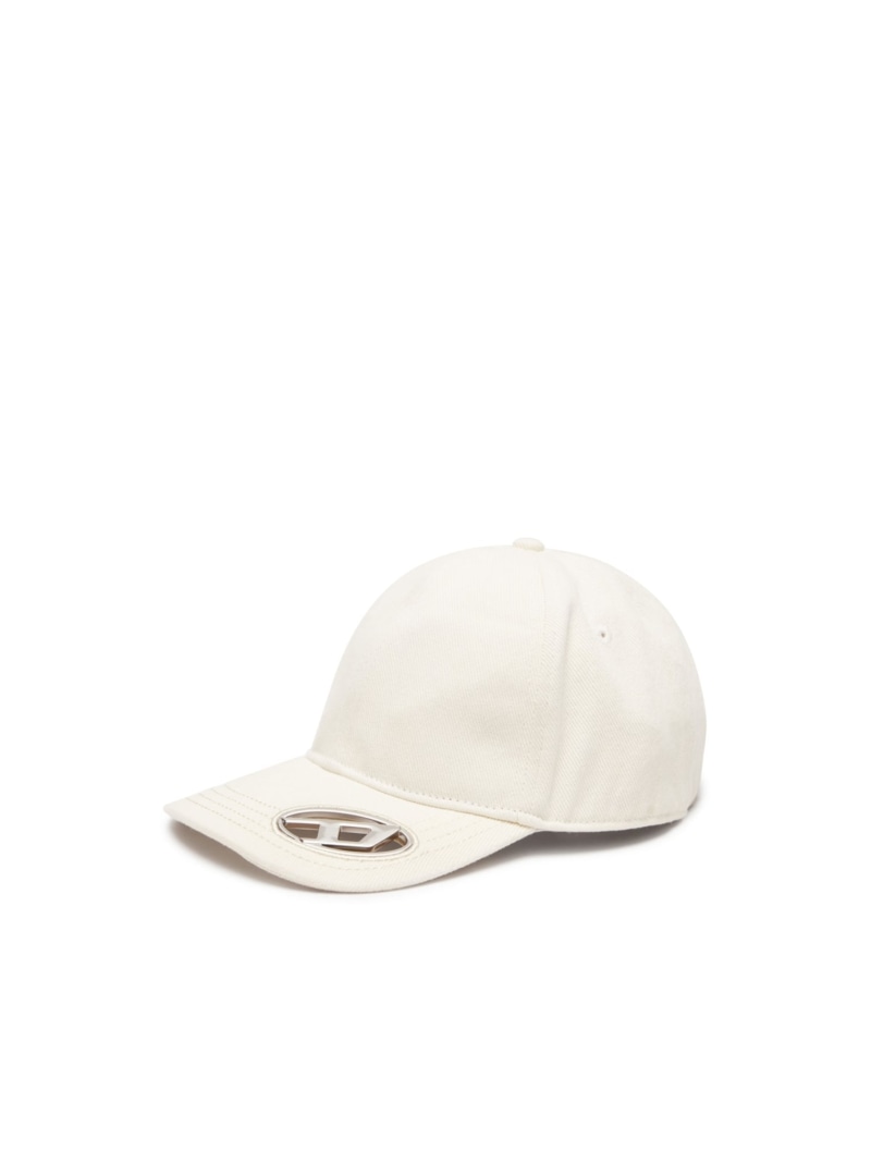 【DIESEL】C-Plak(ベースボールキャップ) Diesel C-Plak ロゴ キャップ | ブラック | FARFETCH JP