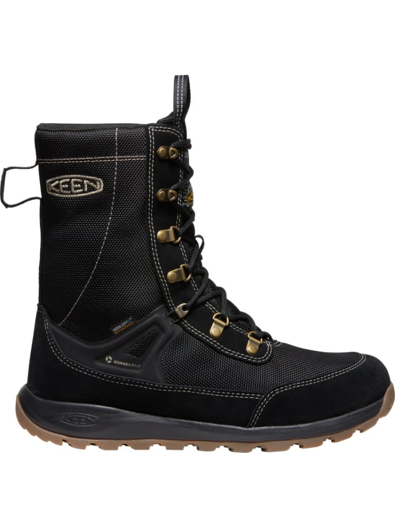 KEEN MEN GLIESER TALL WP メンズ グリーザー トール ウォータープルーフ キーン シューズ・靴 ブーツ ブラック【送料無料】｜ Fashion Men