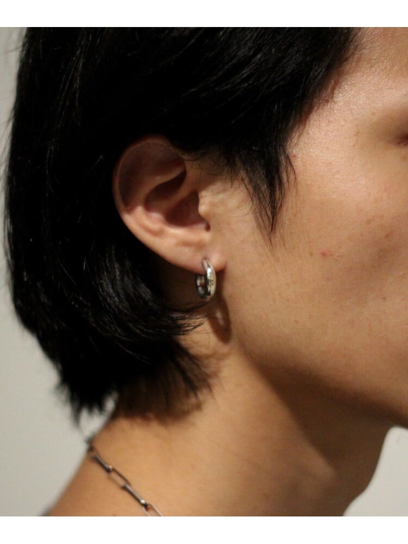 meian ピアス 楽天市場】meian／メイアン／STERLING SILVER CROSS CUT PIERCE