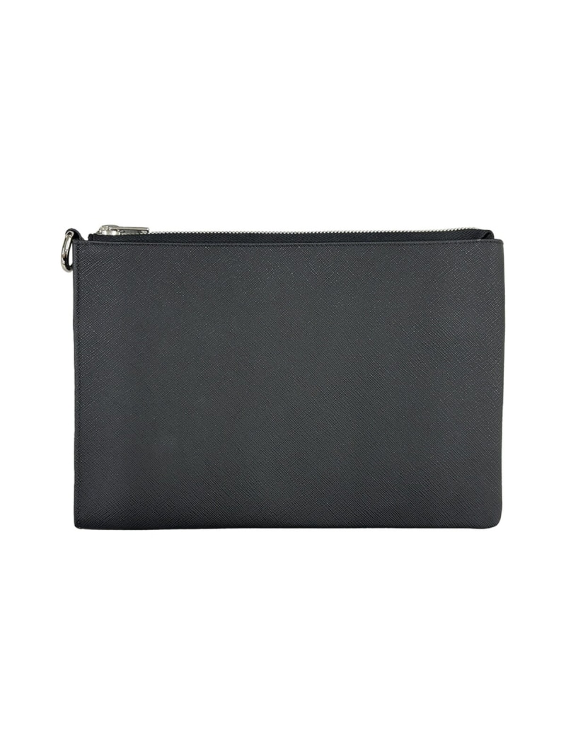 【SALE／40%OFF】COMME CA MEN 【COMME CA MEN】サフィアーノクラッチバッグ コムサメン バッグ クラッチバッグ ブラック【RBA_E】【送料無料】