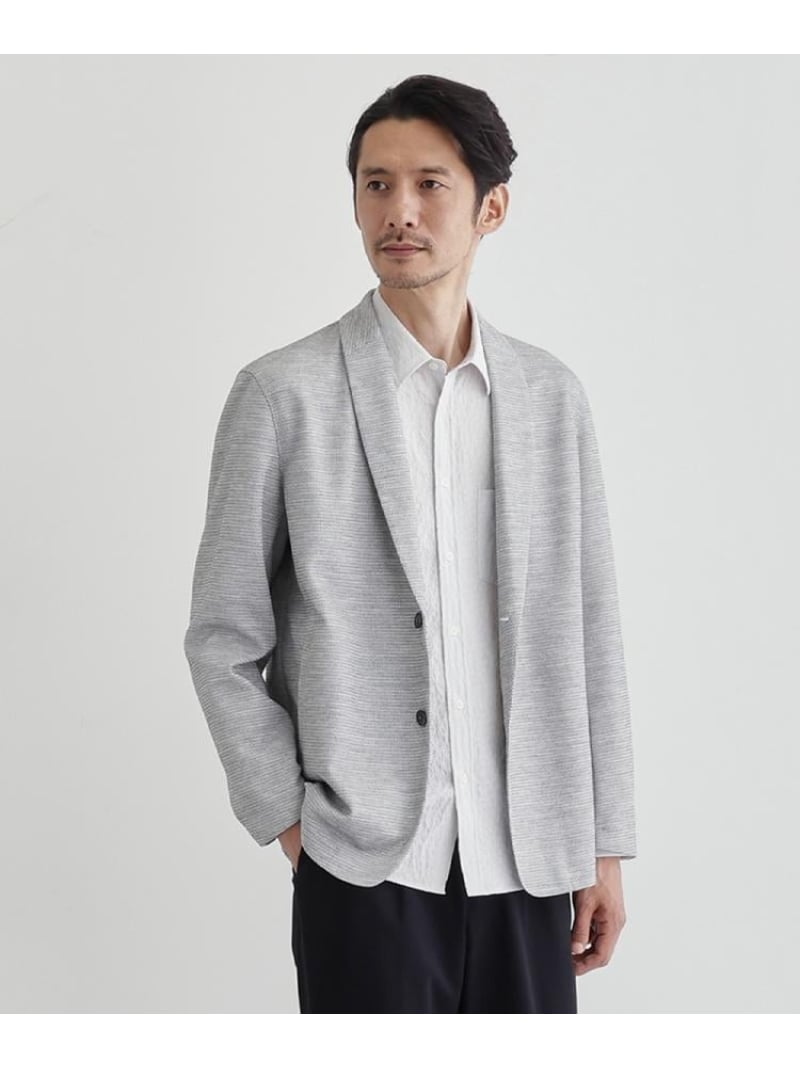 【SALE／30%OFF】TAKEO KIKUCHI 【尾州織】ショールカラー カーディガン タケオキクチ トップス カーディガン ネイビー【RBA_E】【送料無料】