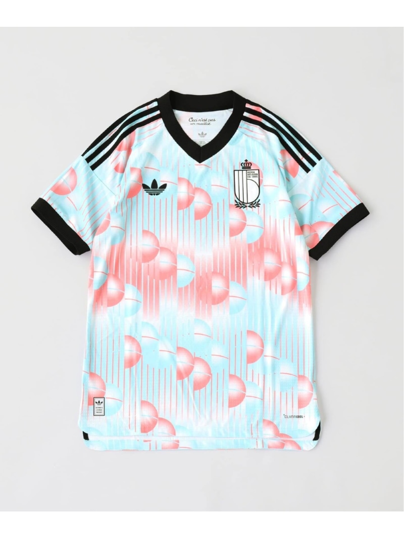 JOURNAL STANDARD adidas / アディダス ベルギー代議員団 26 アウェイ オーセンティック 制服 逐次刊行物 判定基準 トップス カットソー・ティーシャツ 青碧【貨物輸送無料】