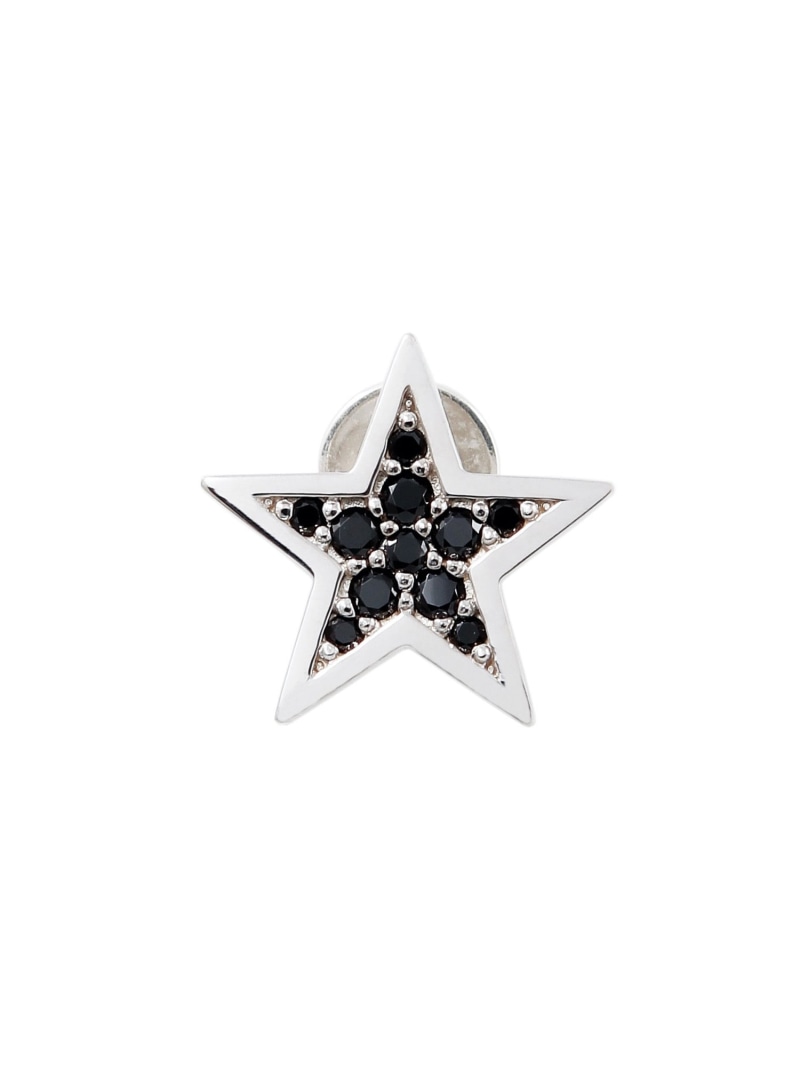 JUSTIN DAVIS 【堅苦しさ】【ジャスティン デイビス】LUCKY CHARM ピアス ジャスティン デイビス 付属品・ウオッチ ピアス 黒いこと 澄み切った【此れから取っておく】*【貨物輸送無料】