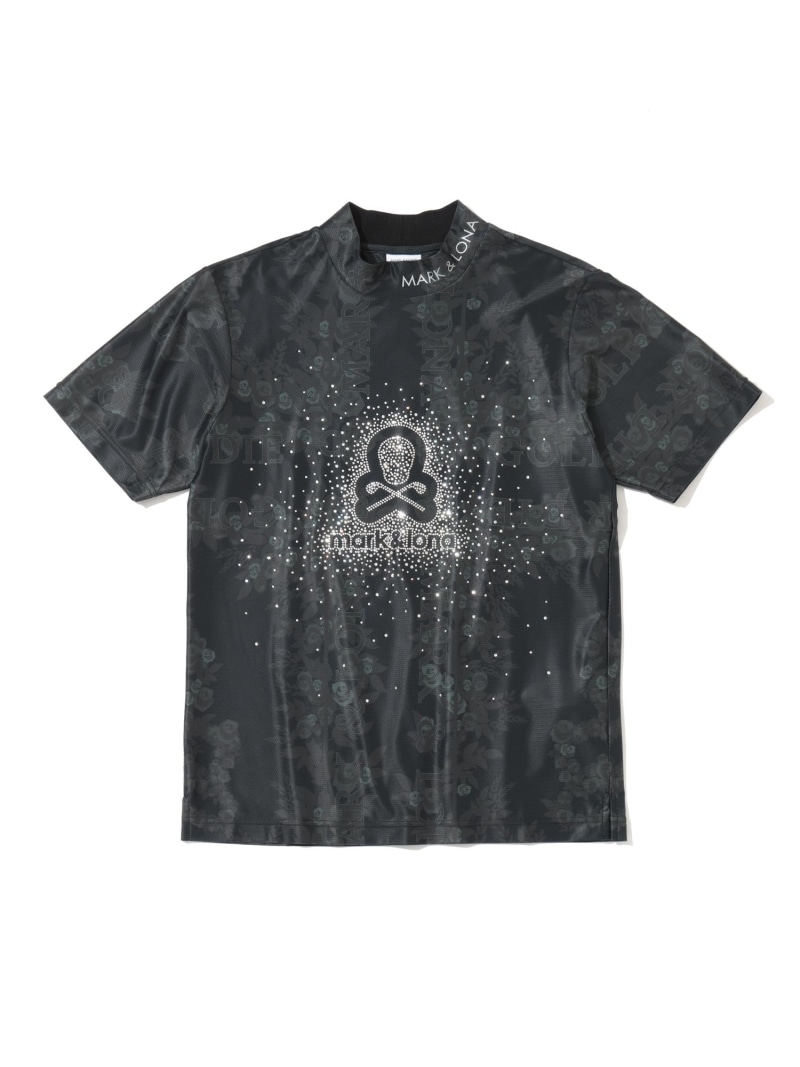 MARK & LONA Croce Spectrum Mock Neck ｜ MEN マークアンドロナ トップス カットソー・Tシャツ ブラック ホワイト【送料無料】｜ Fashion Men