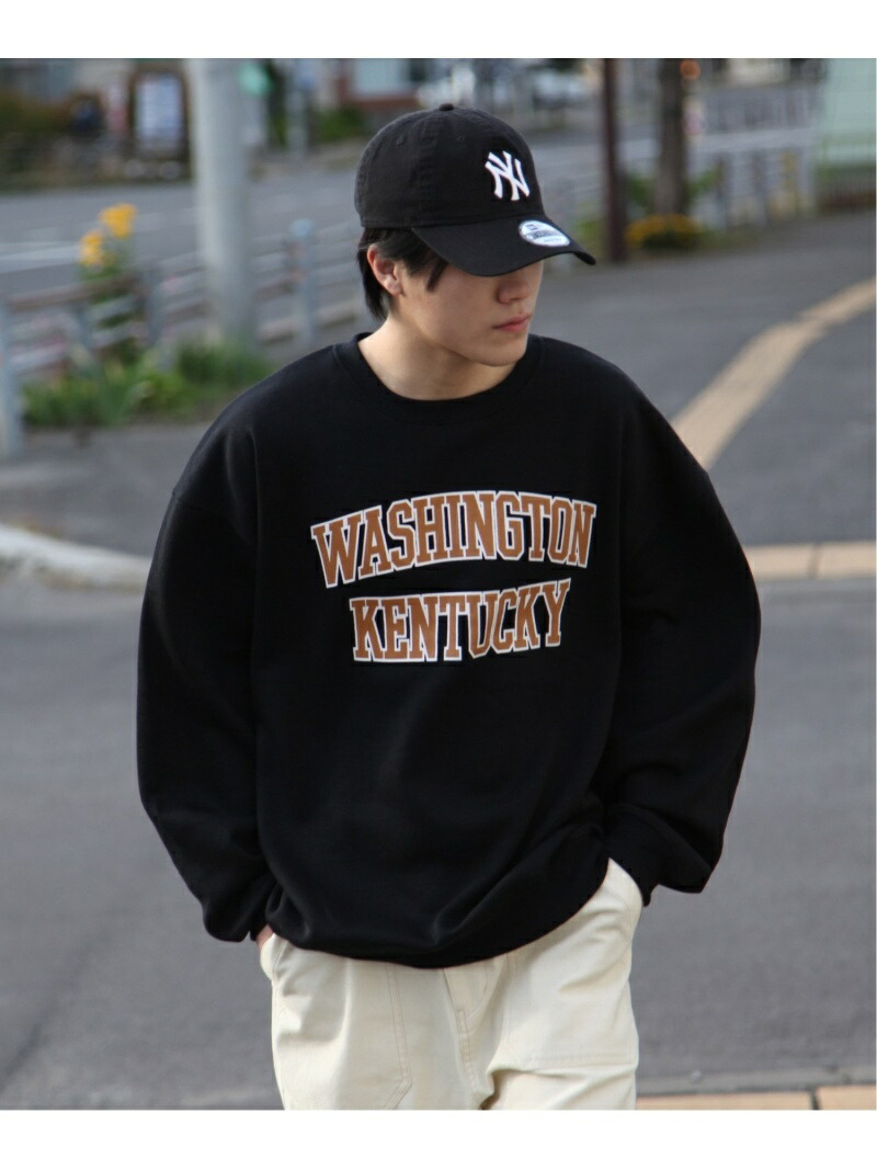 Zip Five カットソー ジップファイブ 裏起毛ビックカレッジロゴスウェット