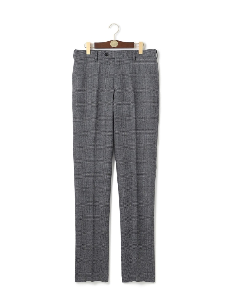 【SALE/30%OFF】J.PRESS 【ウォッシャブル可】トリートメントウール ストレッチグレナカートチェック スラックス ジェイプレス パンツ スラックス・ドレスパンツ グレー ネイビー【RBA_E】【送料無料】