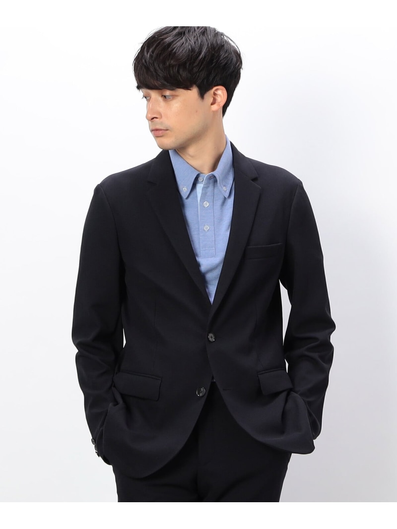 【SALE／46%OFF】COMME CA ISM 【セットアップ相応う】ウォッシャブル サーフ編み物 上衣 コムサイズム ジャケット・アウター テーラードジャケット・ブレザー カーキ緑であること 米国海軍【RBA_E】【貨物輸送無料】
