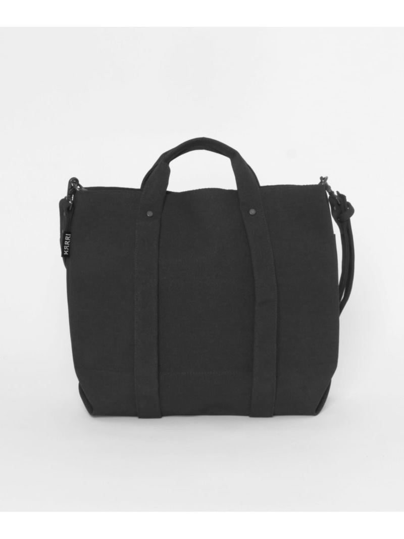 URBAN RESEARCH KARRI AMIACALVA 2 WAYT TOTE M アーバンリサーチ バッグ トートバッグ ブラック グレー【送料無料】