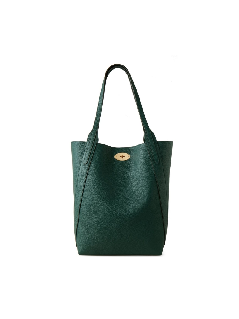 Mulberry 【マル木ノ実堅苦しさ】北の方サウス ベイズお水 トート マル木ノ実 御徒面子 トートバッグ 緑であること【貨物輸送無料】