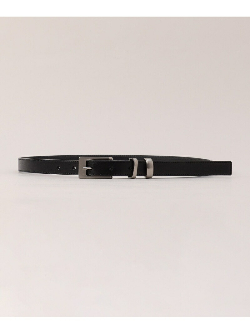 【SALE／40%OFF】COMME CA MEN 【COMME CA MEN】ナローベルト コムサメン 流行り物雑貨 胴締め 黒いこと【RBA_E】【貨物輸送無料】