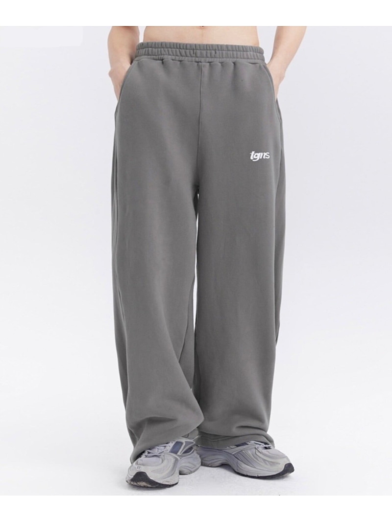 【SALE／20%OFF】TGNS 【TGNS】QUADRUPLE BUTTON SWEATPANTS ネバーマインドザエックスユー／チカシツプラス パンツ ジャージ・スウェットパンツ グレー【RBA_E】【送料無料】