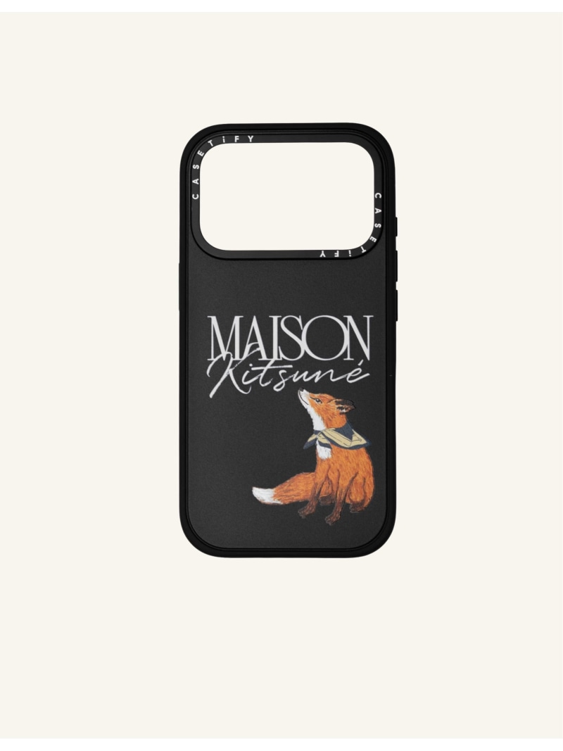 Maison Kitsune MK x CASETiFY BANDANA FOX PHONE CASE 棲み家 狐狸 スマホグッズ・オーディオ計器 スマホ・経口避妊薬・パソコン入れもの/押しかぶせる【先んずる取っておく】*【貨物輸送無料】