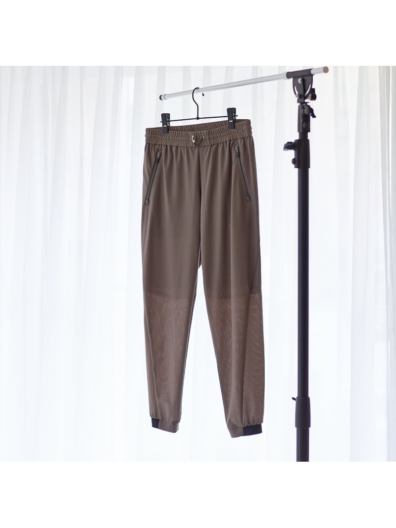 【SALE／40%OFF】DESIGNWORKS 【セットアップ相応う】メッシュジョガーパンツ 絵図面ワークス ズボン下 余分の物のズボン下 薄墨色 米国海軍【RBA_E】【貨物輸送無料】 ズボン・パンツ-メンズファッション