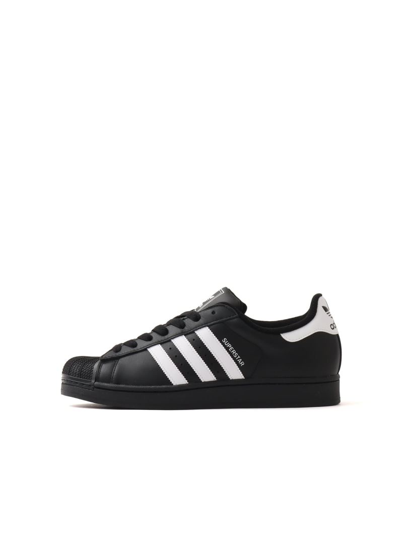 adidas adidas SUPERSTAR II CORE BLACK/FOOT WEAR WHITE/CORE BLACK アトモス シューズ・靴 スニーカー 黒いこと【貨物輸送無料】