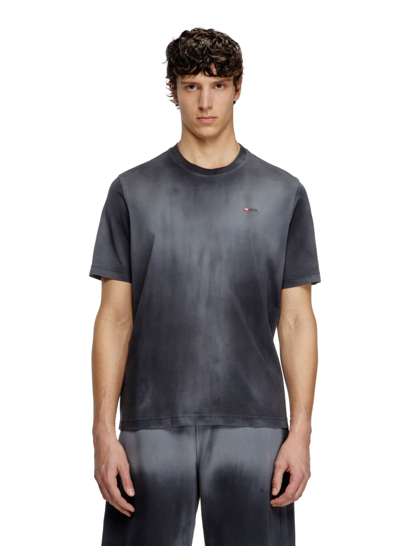 【SALE／40%OFF】DIESEL メンズ Tシャツ T-ADJUST-R15 ディーゼル トップス カットソー・Tシャツ ブラック【RBA_E】【送料無料】