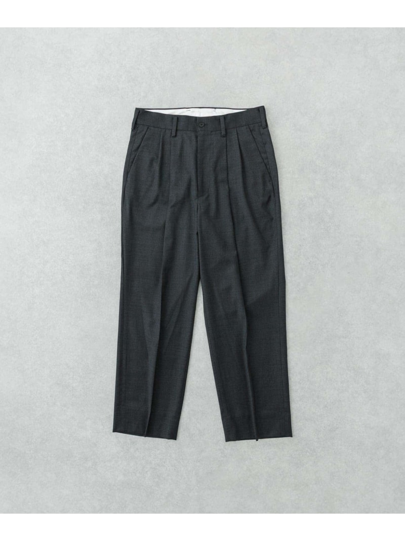 【SALE／10%OFF】URBAN RESEARCH new basic Wool Silk Gabardine Pants アーバンリサーチ パンツ その他のパンツ ネイビー ブラック グレー【RBA_E】【送料無料】