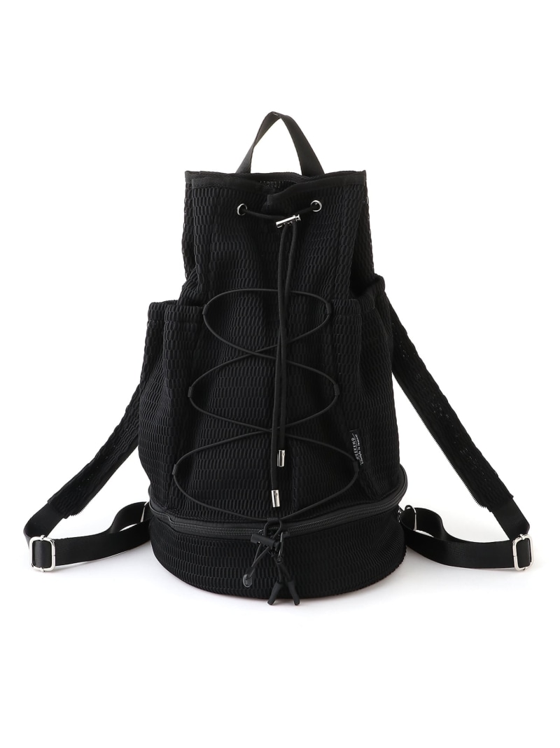 EDITA. EDITA./(U)EDITA. Washable round backpack エディータ バッグ リュック・バックパック ブラック【送料無料】