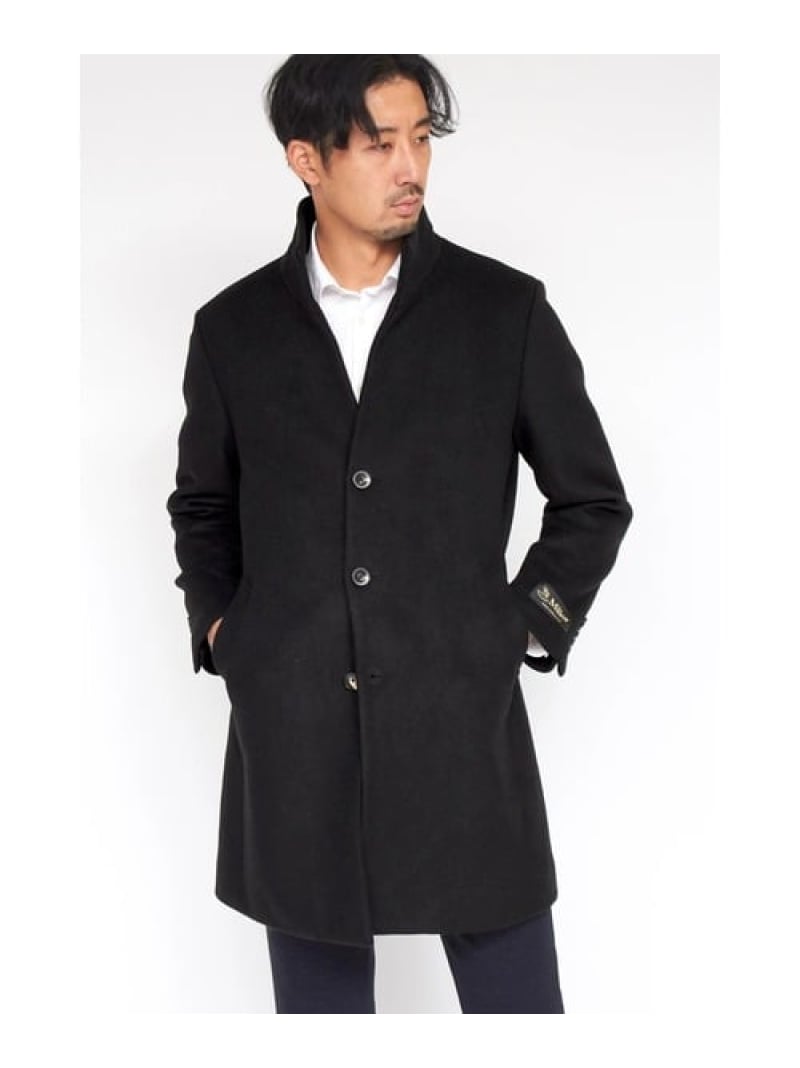 【SALE／40%OFF】HIGH STREET HIGH STREET∴ミリオールメルトンスタンドコート トルネードマート ジャケット・アウター その他のジャケット・アウター ブラック ブラウン グレー【RBA_E】【送料無料】