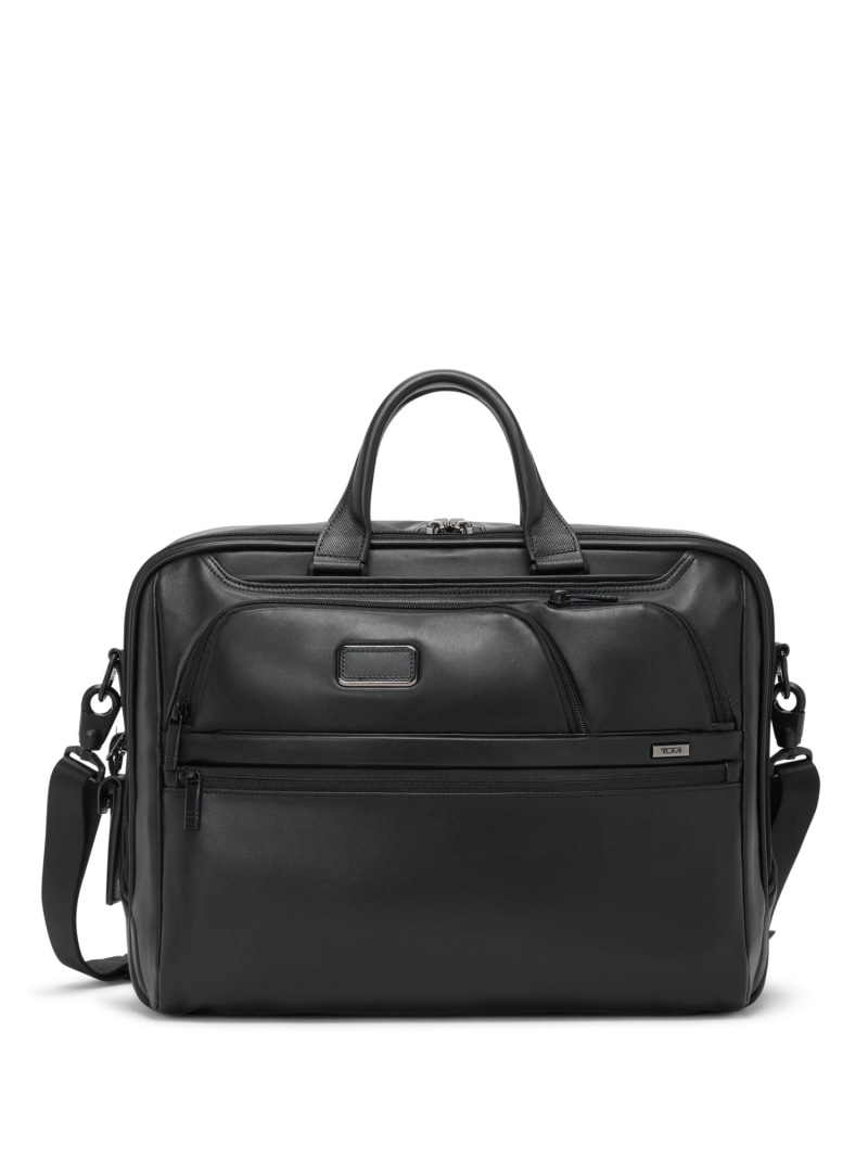 TUMI 【堅苦しさ店】5年引きうけるALPHA ラージ・17in・ブリーフ容れもの A4相応う トゥミ 御徒面子 ビジネスバッグ・ブリーフケース 黒いこと【貨物輸送無料】