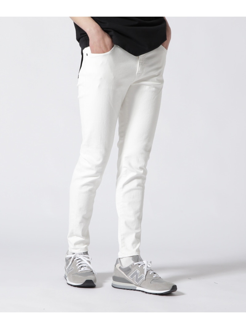 B'2nd SURT(サート)SUPER BLACK DENIM ビーセカンド パンツ ジーンズ・デニムパンツ ホワイト【送料無料】