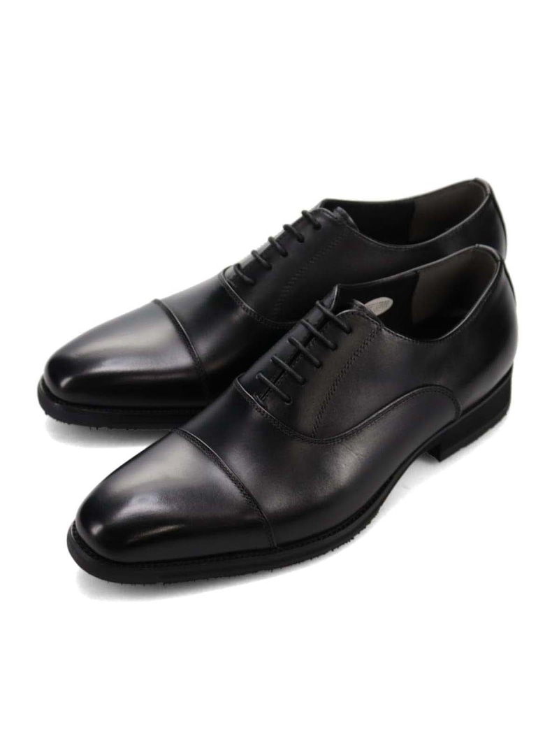 HIROKO KOSHINO HOMME HIROKO KOSHINO HOMME 内羽根ストレートチップ ドレスシューズ マドラス シューズ・靴 レースアップ・ドレスシューズ ブラック【送料無料】