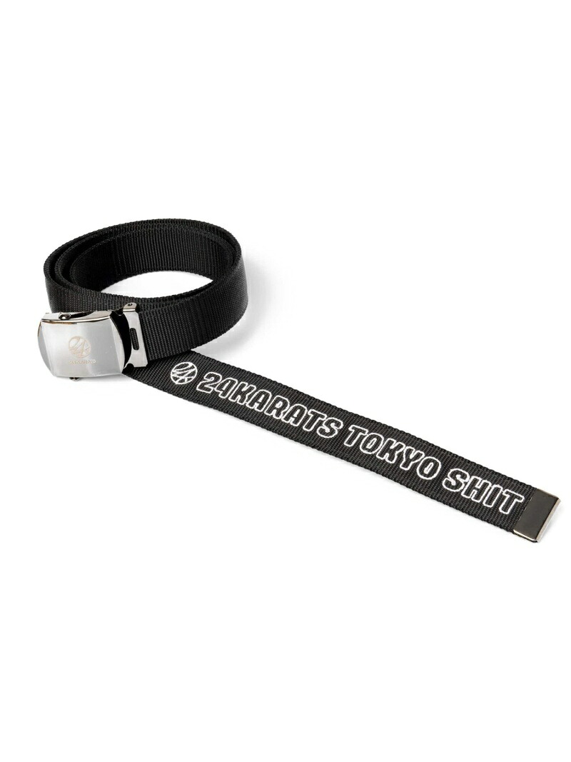 24karats U バーチカルガレージ Logo Belt ファッショングッズ Outline