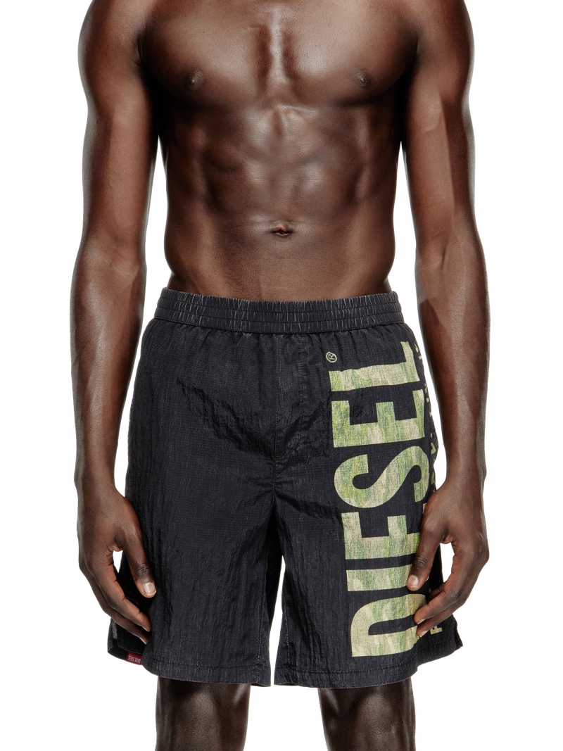 DIESEL メンズ スイムパンツ POWEL-47.5-UTLT ディーゼル 水着・スイムグッズ 水着 ブラック【送料無料】