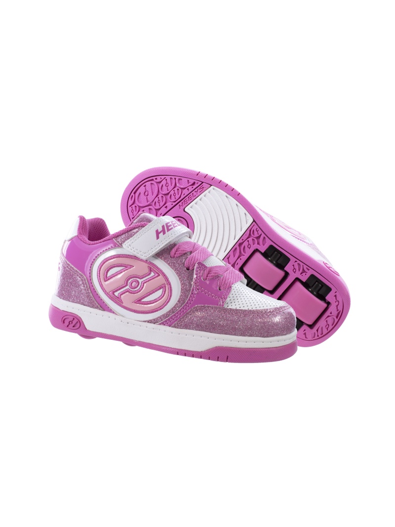 HEELYS HEELYS PLUS X2 LIGHT PINK/WHITE 