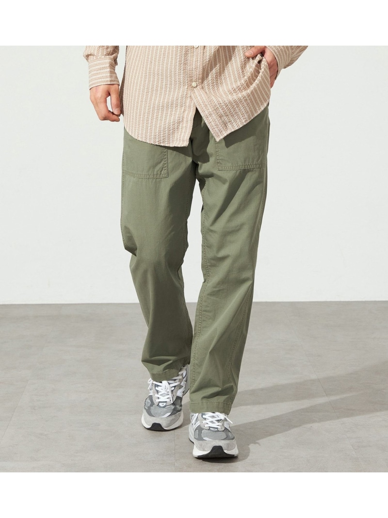 EDWIN EDWIN ベイカーイージーパンツ エドウインオンラインモール パンツ その他のパンツ グリーン ベージュ ブルー【送料無料】｜ Fashion Men