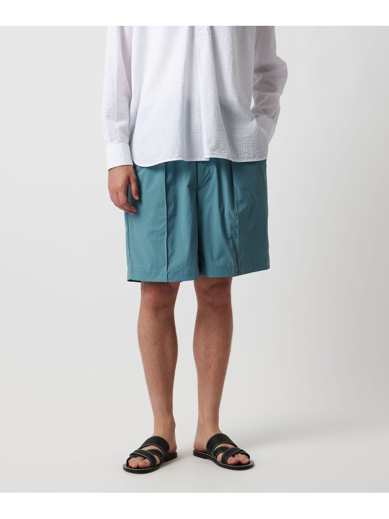 【SALE／60%OFF】UNITED ARROWS ＜Tangent＞ ポプリン イージーショーツ ユナイテッドアローズ アウトレット パンツ その他のパンツ ブラック ホワイト【RBA_E】【送料無料】｜ Fashion Men