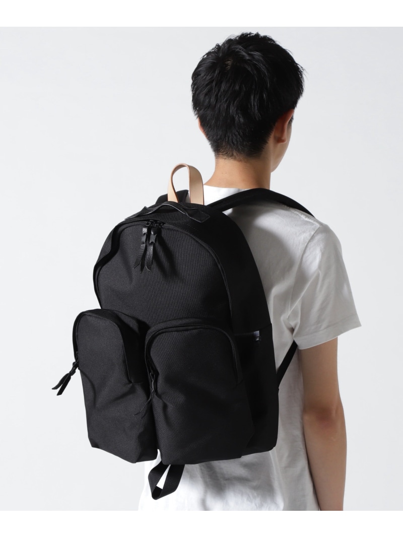 GARDEN TOKYO Hender Scheme/エンダースキーマ/double pocket back pack ガーデン バッグ その他のバッグ カーキグリーン ブラック【送料無料】
