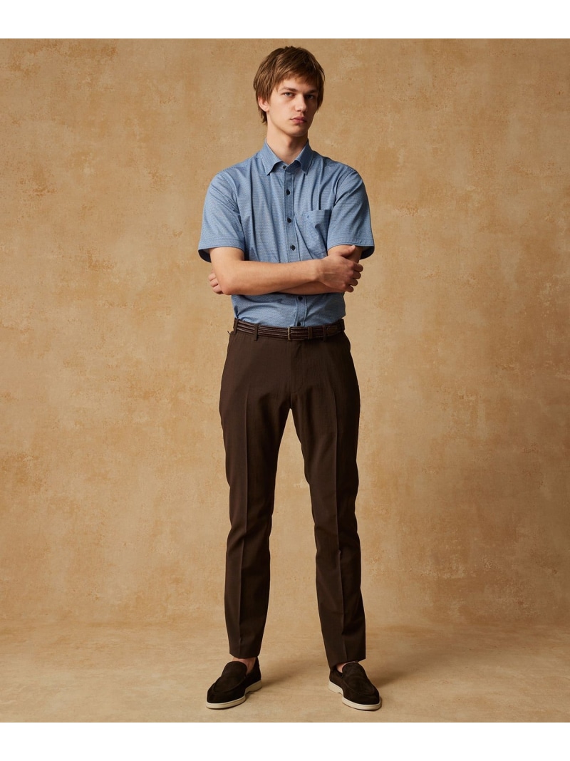 JOSEPH ABBOUD 夏パンツ【洗える・ウエストも伸びる!/軽量/清涼/ストレッチ】ハイツイストドライストレッチパンツ ジョセフアブード パンツ その他のパンツ ブラック ネイビー【送料無料】｜ Fashion Men 19,008円