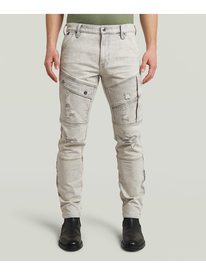 G-Star RAW 【堅苦しさ販売店】AIRBLAZE 3D SKINNY JEANS/ヴィンテージライク立体切りぬくフィッシングウェアディテールスキニージーンズ ジースターロゥ ズボン下 余分の物のズボン下 薄墨色【貨物輸送無料】 ズボン・パンツ-メンズファッション
