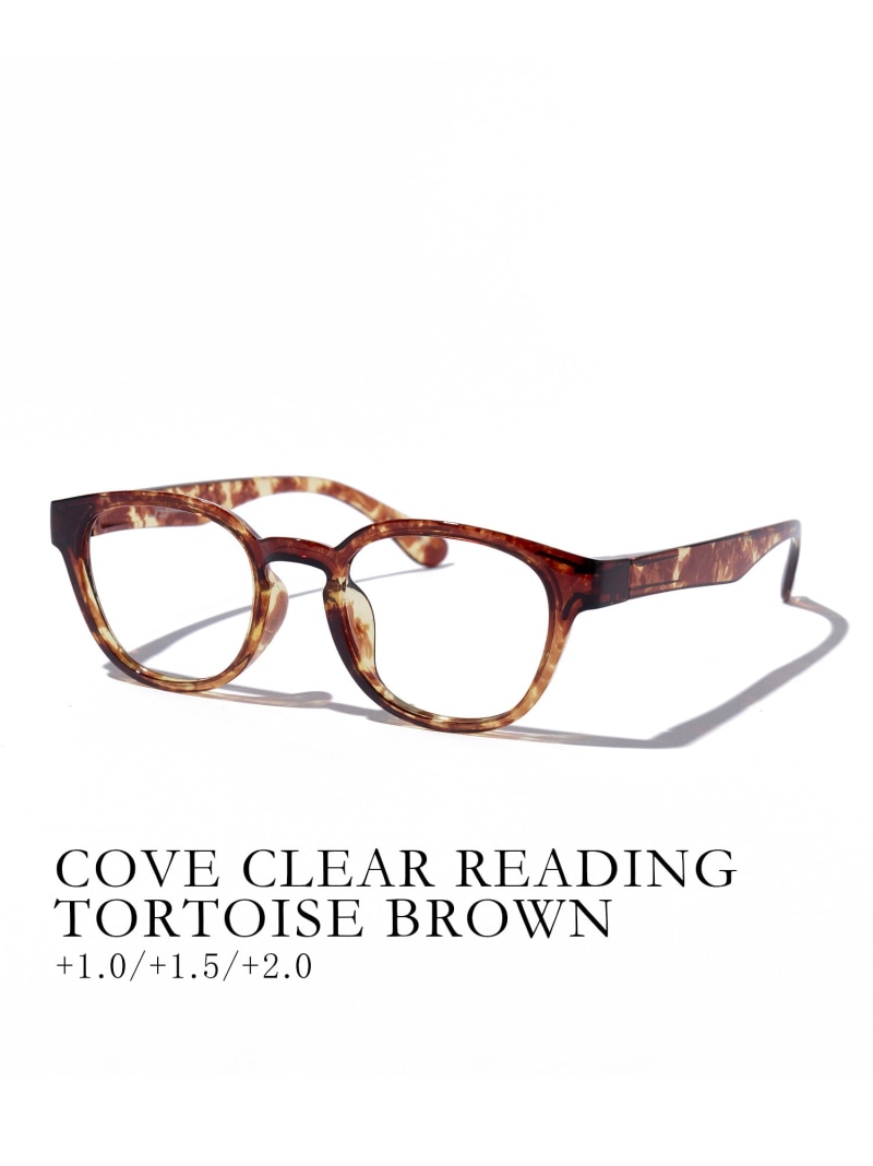jugaad14 jugaad14/COVE CLEAR READING 老眼鏡/読みもの水飲み セットアップ七つ 流行り物雑貨 眼鏡 薄墨色 黒いこと 赤銅色【貨物輸送無料】