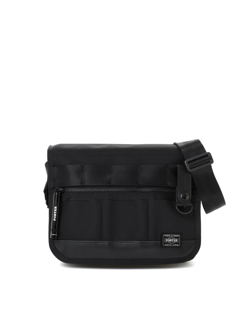 PORTER ヒート ショルダーバッグ ポーター バッグ ショルダーバッグ ブラック【送料無料】| Fashion Men