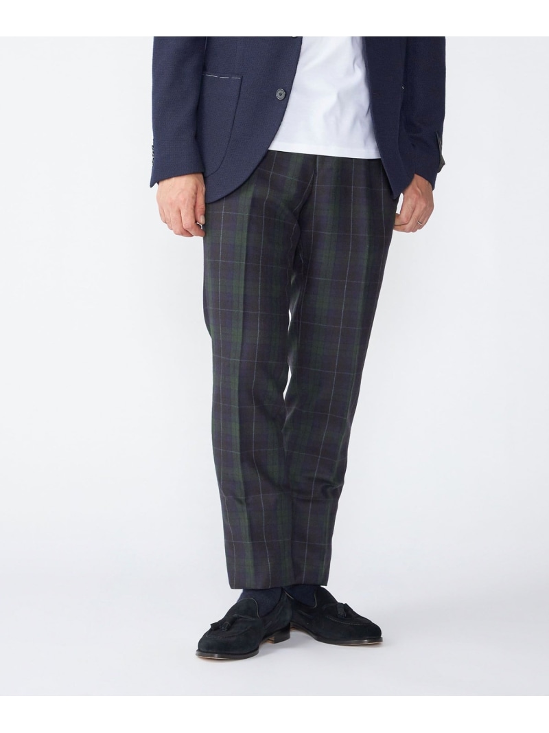 【SALE／30%OFF】SHIPS MEN SHIPS: BRADFORD SYSTEM SHIPSタータン スラックス シップス パンツ その他のパンツ グリーン【RBA_E】【送料無料】｜ Fashion Men